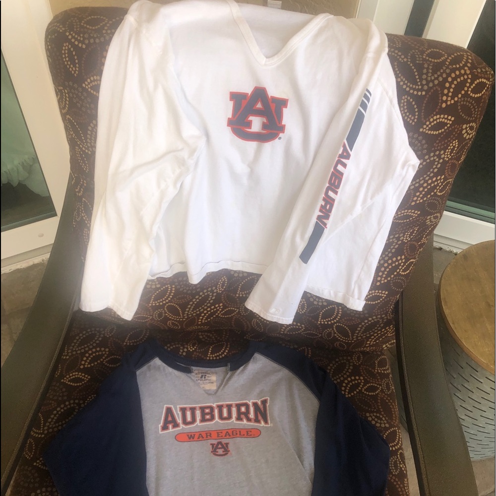 Two Auburn shirts